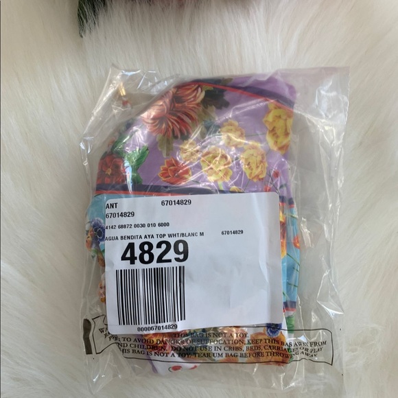 LAST CALL Anthropologie Agua Bendita Aya bikini top - Picture 7 of 9